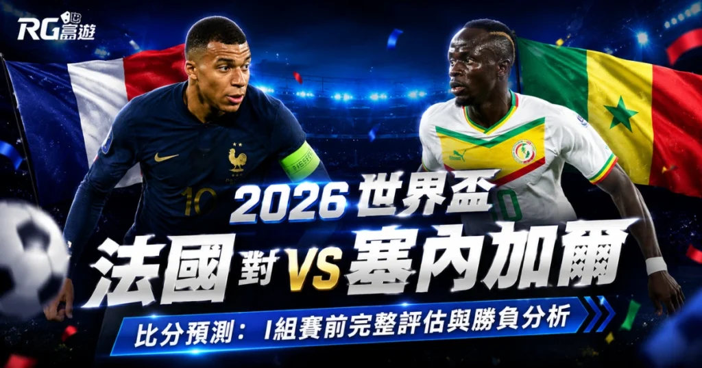 2026世界盃法國對塞內加爾比分預測：I組賽前完整評估與勝負分析